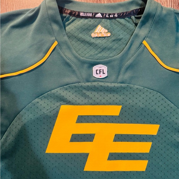 Adidas CFL Edmonton Eskimos Jersey XL - Picture 3 of 5